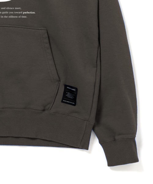 430（フォーサーティ）の「mpa3896-AF U&T P-O PARKA パーカー(25-183)（パーカー・メンズ・バーガンディー/ホワイト/ブラック系その他/ダークオリーブ/ブラック・3/2/1/0）」の13枚目の写真