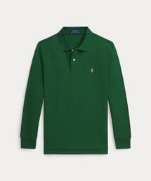 POLO RALPH LAUREN CHILDRENSWEAR(ポロ ラルフ ローレン チルドレンズウェア)のコットン メッシュ ロングスリーブ ポロシャツ(ポロシャツ)