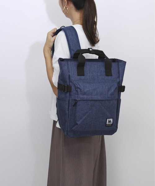 BACKYARD FAMILY（バックヤードファミリー）の「CHOOP リュックサック（バックパック/リュック・レディース・ダークグレー/ネイビー/ブラック・FREE）」の3枚目の写真