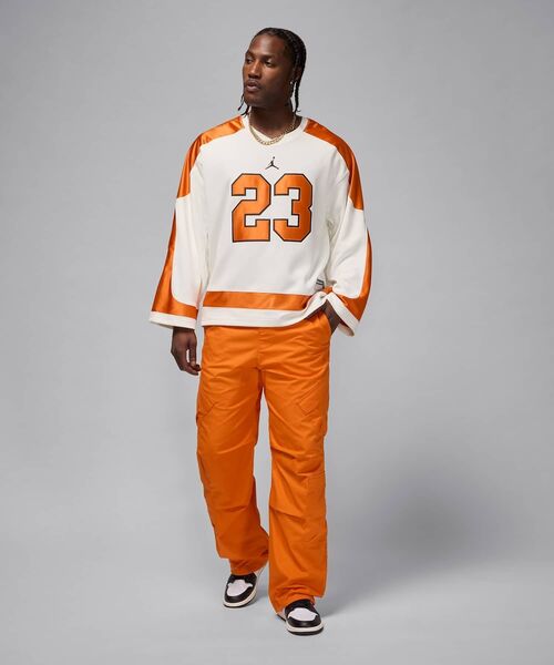 JORDAN BRAND（ジョーダンブランド）の「ジョーダン フライト メンズ ユーティリティ パンツ / Jordan Flight Men's Utility Pants HV0530-805 Starfish（その他パンツ・メンズ・オレンジ・S/M/L/2XL/XL）」の14枚目の写真