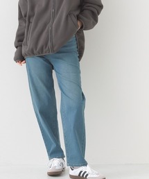 OMNES | 12oz ウォッシュ加工ハイウエストバルーンデニムパンツ(デニムパンツ)