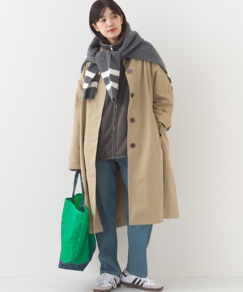 OMNES（オムネス）の「12oz ウォッシュ加工ハイウエストバルーンデニムパンツ（デニムパンツ・レディース・ブルー/ネイビー・LARGE/MEDIUM/SMALL）」の15枚目の写真