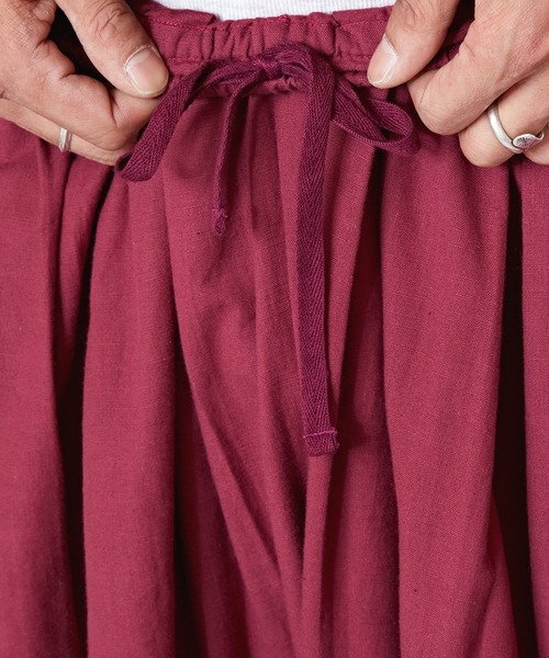 チャイハネ（チャイハネ）の「【チャイハネ】カッチナMEN'Sワイドシルエットパンツ（その他パンツ・メンズ・ホワイト/ベージュ/パープル・FREE）」の9枚目の写真