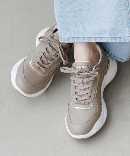 セール】【HIMIKO】ボリュームソールスニーカー/607006（スニーカー