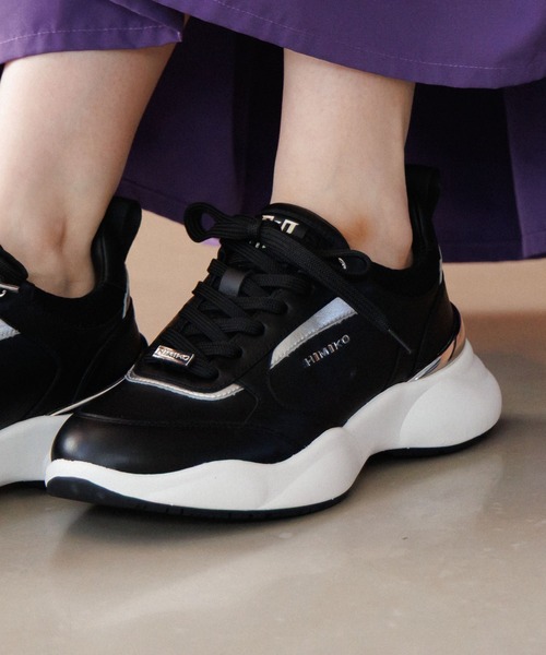 【ふみこ】 ヒミコ 卑弥呼 マルチカラーボリュームソールスニーカー/627303