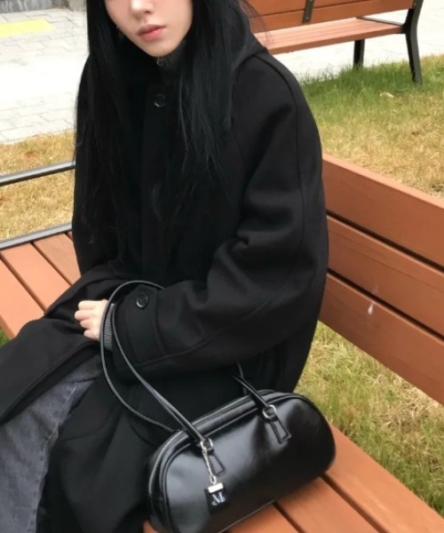 マウスラビット　ボーリングバッグ　黒　イェソン　韓国　＊青のキーリング除く マウスラビット ボーリングバッグ 黒 イェソン 韓国 ＊青の