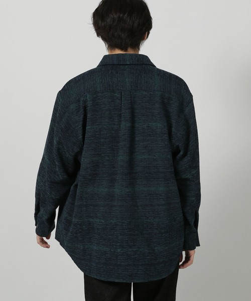 LAKOLE（ラコレ）の「モールアソートシャツ長袖 / 580269（シャツ/ブラウス・メンズ・ブラック/ブルー/ベージュ/グリーン・LARGE/MEDIUM）」の21枚目の写真
