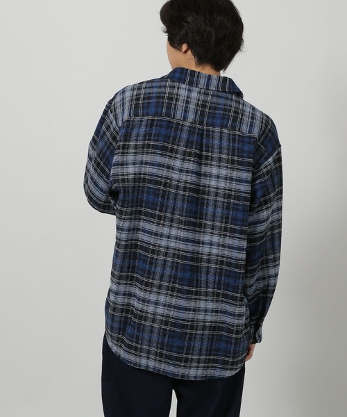 LAKOLE（ラコレ）の「モールアソートシャツ長袖 / 580269（シャツ/ブラウス・メンズ・ブラック/ブルー/ベージュ/グリーン・LARGE/MEDIUM）」の12枚目の写真