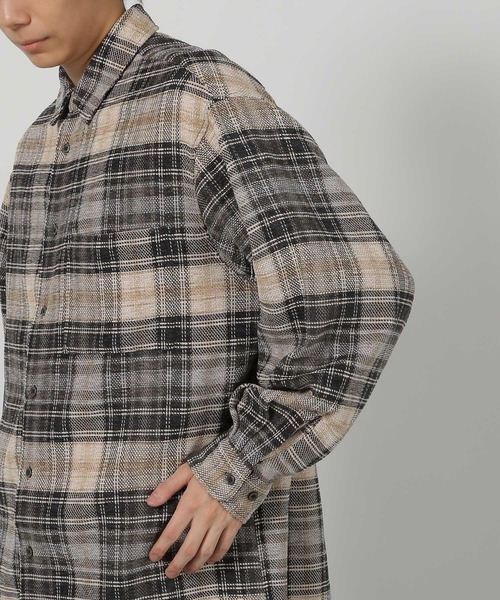 LAKOLE（ラコレ）の「モールアソートシャツ長袖 / 580269（シャツ/ブラウス・メンズ・ブラック/ブルー/ベージュ/グリーン・LARGE/MEDIUM）」の17枚目の写真