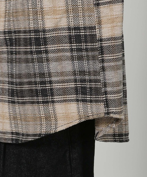 LAKOLE（ラコレ）の「モールアソートシャツ長袖 / 580269（シャツ/ブラウス・メンズ・ブラック/ブルー/ベージュ/グリーン・LARGE/MEDIUM）」の8枚目の写真