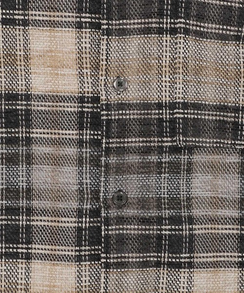 LAKOLE（ラコレ）の「モールアソートシャツ長袖 / 580269（シャツ/ブラウス・メンズ・ブラック/ブルー/ベージュ/グリーン・LARGE/MEDIUM）」の5枚目の写真