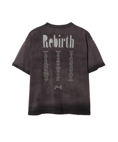 glamb(グラム)の「Rebirth T-Shirt / リバースTシャツ(Tシャツ/カットソー・メンズ・ブラック/ホワイト・S/M/L)」の6枚目の写真
