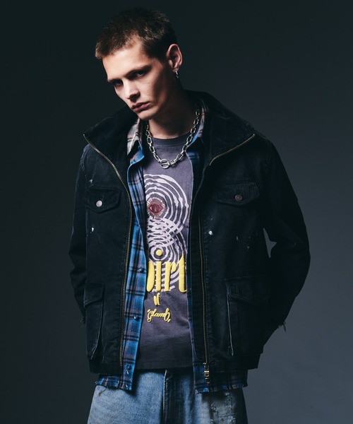 glamb(グラム)の「Rebirth T-Shirt / リバースTシャツ(Tシャツ/カットソー・メンズ・ブラック/ホワイト・S/M/L)」の7枚目の写真