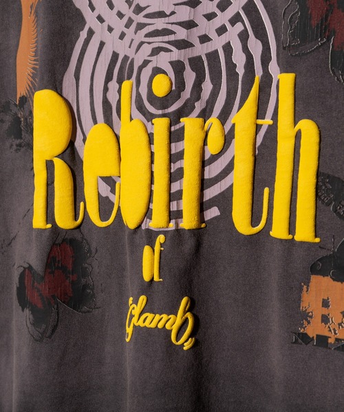 glamb(グラム)の「Rebirth T-Shirt / リバースTシャツ(Tシャツ/カットソー・メンズ・ブラック/ホワイト・S/M/L)」の20枚目の写真