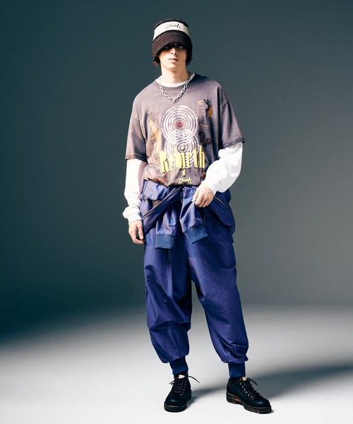 glamb(グラム)の「Rebirth T-Shirt / リバースTシャツ(Tシャツ/カットソー・メンズ・ブラック/ホワイト・S/M/L)」の14枚目の写真