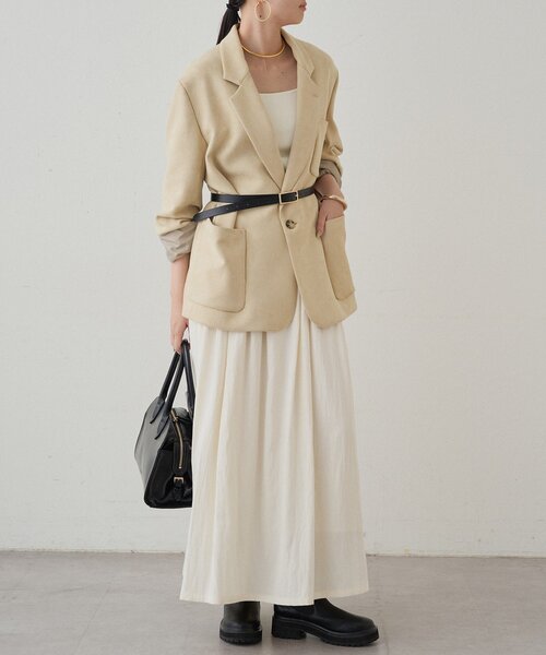 セール】フェイクスウェードジャケット（テーラードジャケット