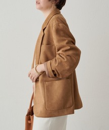 新品✨完売品✨LOUNGEDRESS リラックスジャケット Lサイズも登場！】ポンチZIPタイトスカート（スカート