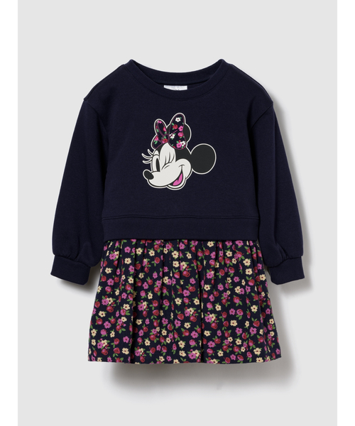 GAP(ギャップ)の「ヴィンテージソフト スウェットワンピース (幼児・ベビー)(ワンピース・キッズ・ネイビー/ピンク/アイボリー・95cm/70cm/80cm/100cm/105cm/110cm/90cm)」の2枚目の写真