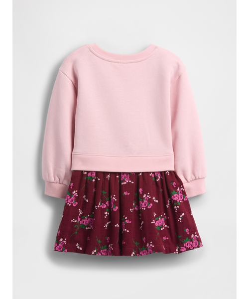 GAP(ギャップ)の「ヴィンテージソフト スウェットワンピース (幼児・ベビー)(ワンピース・キッズ・ネイビー/ピンク/アイボリー・95cm/70cm/80cm/100cm/105cm/110cm/90cm)」の6枚目の写真
