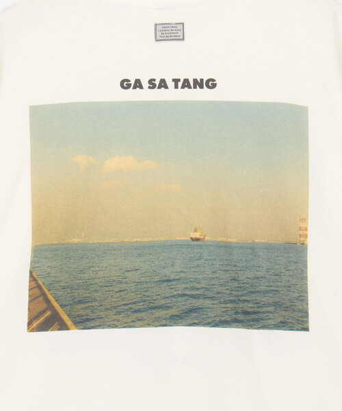 TANGTANG（タンタン）の「TANGTANG |〈別注〉長袖Tシャツ GASATANG/LASTHAZYKOBAY MEN（Tシャツ/カットソー・メンズ・ホワイト・L/XL/M）」の16枚目の写真