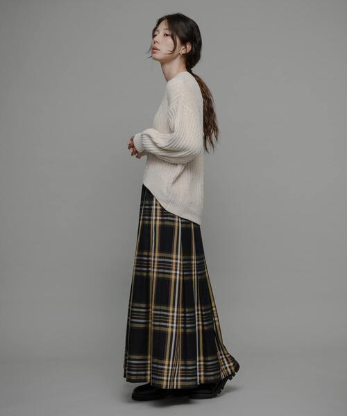 URBAN RESEARCH Sonny Label(アーバンリサーチサニーレーベル)の「モールヤーンニットプルオーバー(ニット/セーター・レディース・グリーン系その他/ピンク/オフホワイト/グレー・FREE)」の10枚目の写真