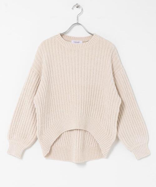 URBAN RESEARCH Sonny Label(アーバンリサーチサニーレーベル)の「モールヤーンニットプルオーバー(ニット/セーター・レディース・グリーン系その他/ピンク/オフホワイト/グレー・FREE)」の12枚目の写真