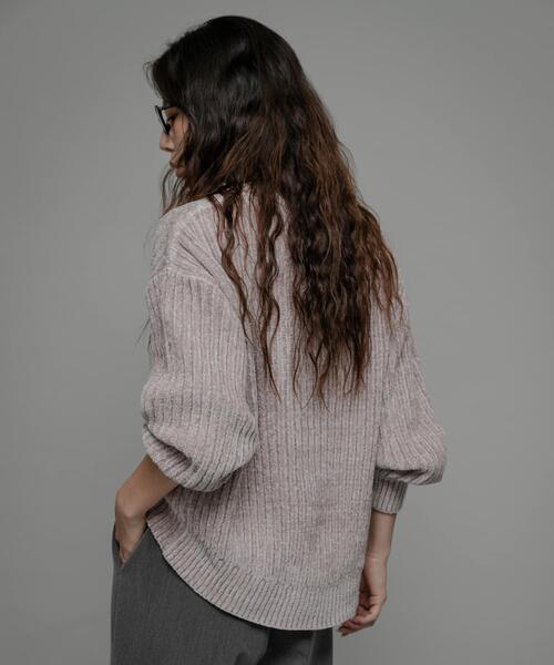 URBAN RESEARCH Sonny Label(アーバンリサーチサニーレーベル)の「モールヤーンニットプルオーバー(ニット/セーター・レディース・グリーン系その他/ピンク/オフホワイト/グレー・FREE)」の17枚目の写真