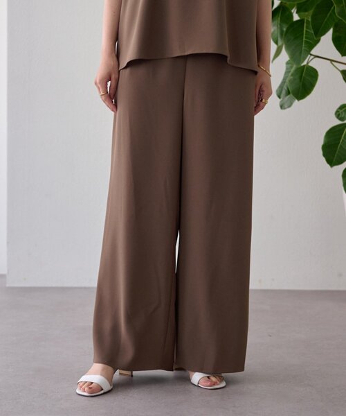 LIVETART（リヴェタート）の「ジョーゼットイージーパンツ（その他パンツ・レディース・ブラック/ブラウン・1/0）」の15枚目の写真