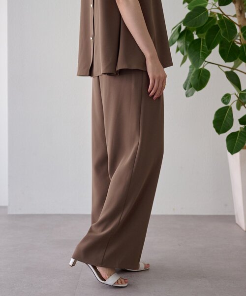 LIVETART（リヴェタート）の「ジョーゼットイージーパンツ（その他パンツ・レディース・ブラック/ブラウン・1/0）」の16枚目の写真