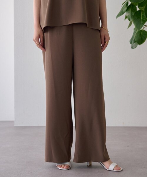 LIVETART（リヴェタート）の「ジョーゼットイージーパンツ（その他パンツ・レディース・ブラック/ブラウン・1/0）」の18枚目の写真