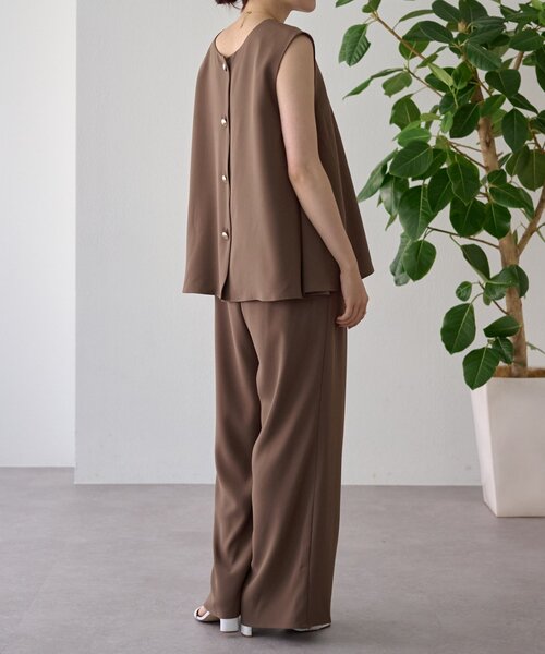 LIVETART（リヴェタート）の「ジョーゼットイージーパンツ（その他パンツ・レディース・ブラック/ブラウン・1/0）」の20枚目の写真