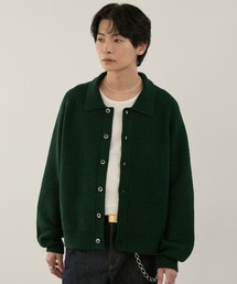 LUENNA（ルエナ）の「【LUENNA】Collared Knit Polo Cardigan   襟付き ニットポロ カーディガン（カーディガン/ボレロ）」