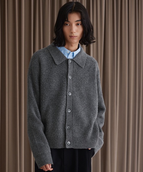 LUENNA（ルエナ）の「【LUENNA】Collared Knit Polo Cardigan / 襟付き
