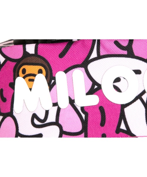 A BATHING APE(アベイシングエイプ)の「BABY MILO MINI BACKPACK #2(バックパック/リュック・メンズ・ピンク/マルチ・FREE)」の7枚目の写真
