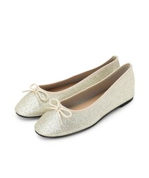 ITS'DEMO | 【6色展開】ラウンドフラットシューズ(パンプス)