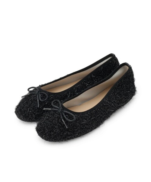 ITS'DEMO(イッツデモ)の「【6色展開】ラウンドフラットシューズ(パンプス・レディース・ブラック/ベビーピンク/ボルドー/ブロンズ/ブラック系3/ゴールド・40/38)」の10枚目の写真