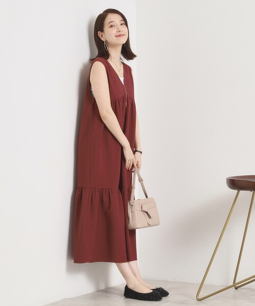 ITS'DEMO(イッツデモ)の「【6色展開】ラウンドフラットシューズ(パンプス・レディース・ブラック/ベビーピンク/ボルドー/ブロンズ/ブラック系3/ゴールド・40/38)」の8枚目の写真