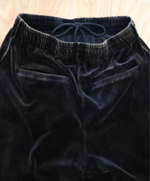 many men many mind（メニーメンメニーマインド）の「MANYMENMANYMINDS / パウダー加工ベロア/セットアップ/ZIPブルゾン/イージーワイドパンツ（セットアップ・メンズ・ブラウン/ブラック・LARGE/X-LARGE/MEDIUM）」の21枚目の写真