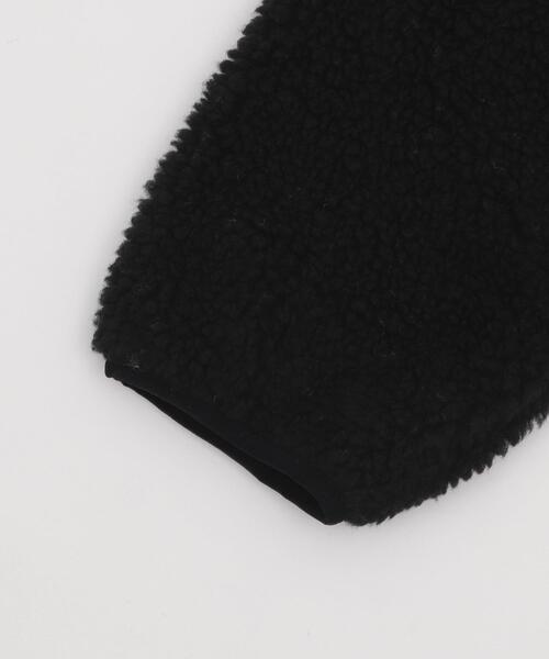 WEGO（ウィゴー）の「WEGO/【25年秋冬新作】ボアブルゾン（ブルゾン・メンズ・ベージュ/ブラック/オフホワイト・SMALL/MEDIUM/LARGE）」の11枚目の写真