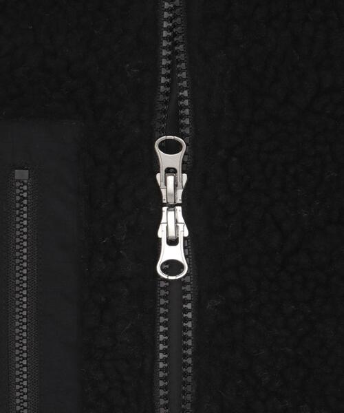 WEGO（ウィゴー）の「WEGO/【25年秋冬新作】ボアブルゾン（ブルゾン・メンズ・ベージュ/ブラック/オフホワイト・SMALL/MEDIUM/LARGE）」の14枚目の写真