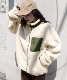 WEGO | WEGO/【25年秋冬新作】ボアブルゾン(ブルゾン)