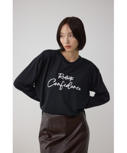 セール】シシュウロゴロングスリーブTシャツ（Tシャツ/カットソー