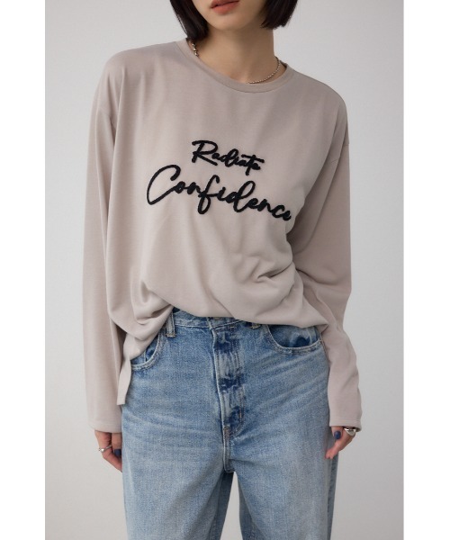 セール】シシュウロゴロングスリーブTシャツ（Tシャツ