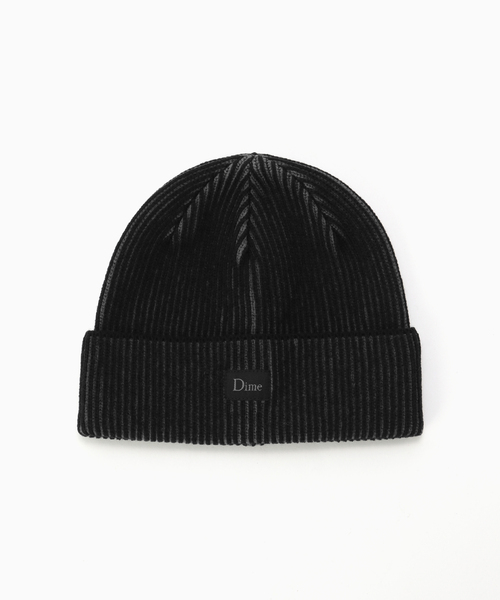 Dime ブラック ニット帽 セール】DIME / ダイム CLASSIC RIB BEANIE（ニットキャップ/ビーニー