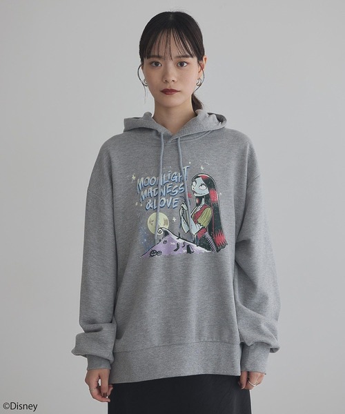 Disney(ディズニー)の「ナイトメア/アソートプリントパーカー(パーカー・レディース・杢グレー/ホワイト系その他/ネイビー・FREE)」の12枚目の写真