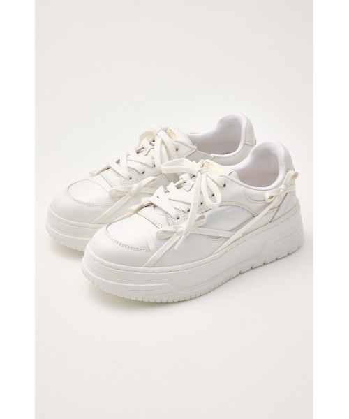 STACCATO（スタッカート）の「ラッピングライトフォームスニーカー（スニーカー・レディース・サーモンピンク/ホワイト・23cm/23.5cm/24cm/24.5cm/22.5cm）」の2枚目の写真