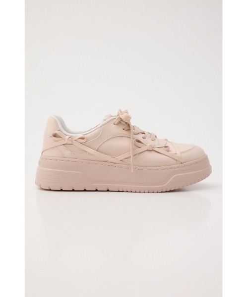 STACCATO（スタッカート）の「ラッピングライトフォームスニーカー（スニーカー・レディース・サーモンピンク/ホワイト・23cm/23.5cm/24cm/24.5cm/22.5cm）」の5枚目の写真