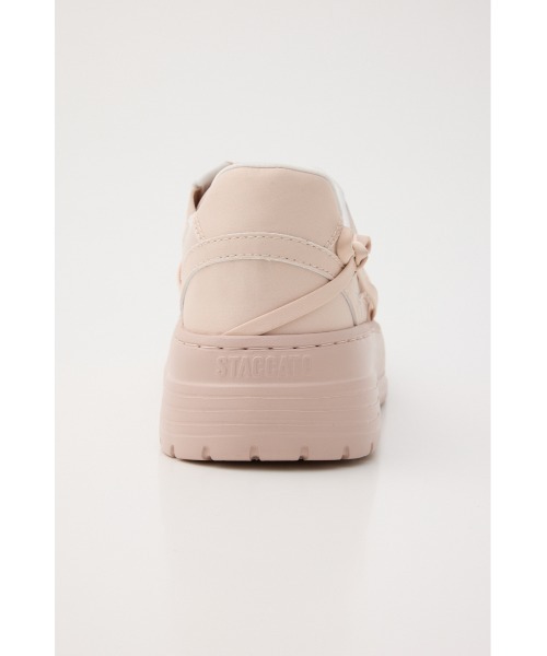 STACCATO（スタッカート）の「ラッピングライトフォームスニーカー（スニーカー・レディース・サーモンピンク/ホワイト・23cm/23.5cm/24cm/24.5cm/22.5cm）」の6枚目の写真