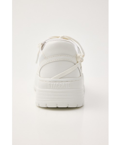 STACCATO（スタッカート）の「ラッピングライトフォームスニーカー（スニーカー・レディース・サーモンピンク/ホワイト・23cm/23.5cm/24cm/24.5cm/22.5cm）」の14枚目の写真