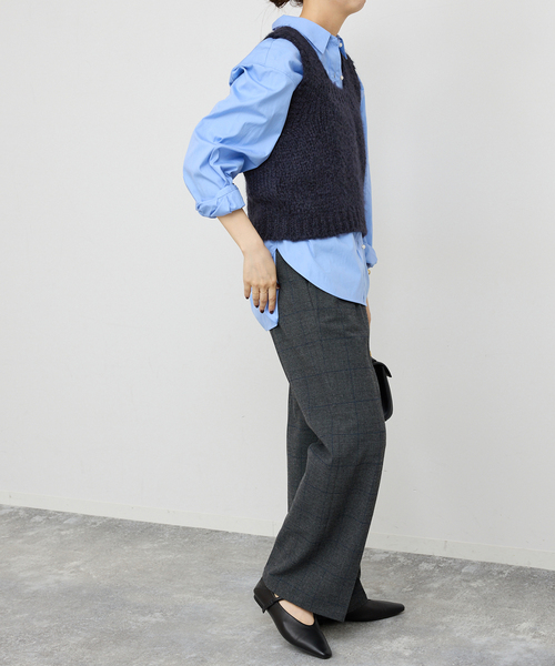 Spick & Span(スピックアンドスパン)の「TRICOTS JEANMARC/トリコットジーンマルク 別注 ベスト(ベスト・レディース・ピンク/ネイビー・FREE)」の12枚目の写真